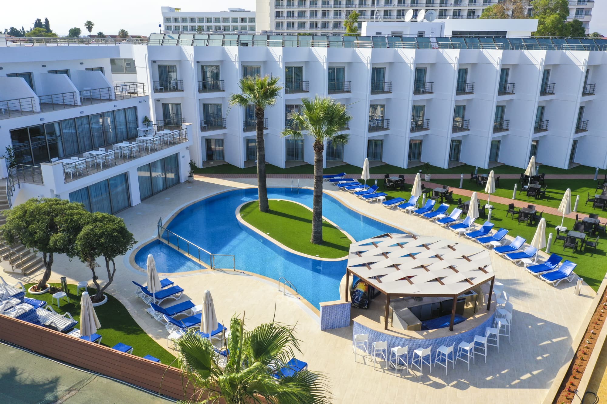 Mimoza Beach Hotel, General view