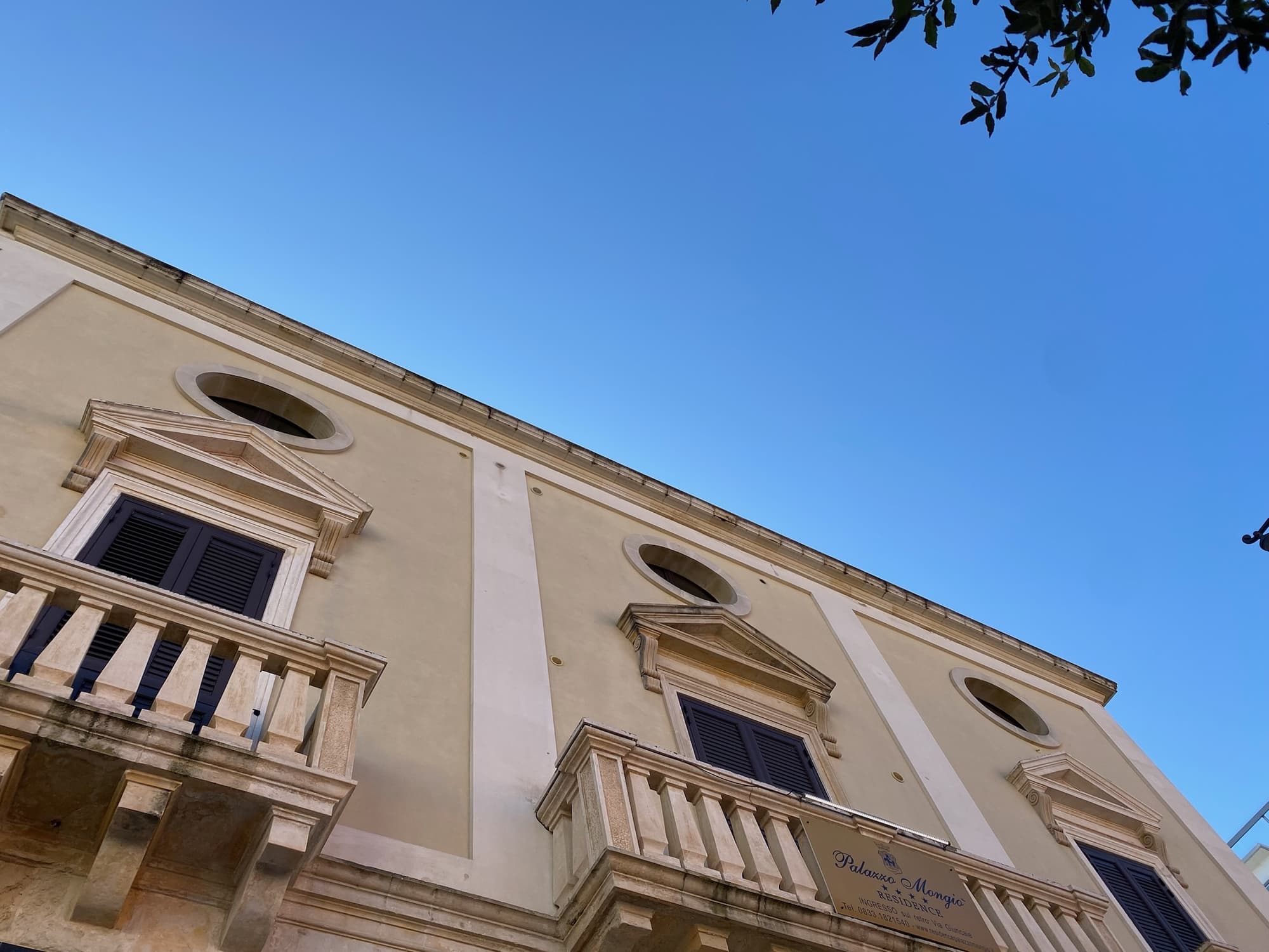Palazzo Mongiò, General view