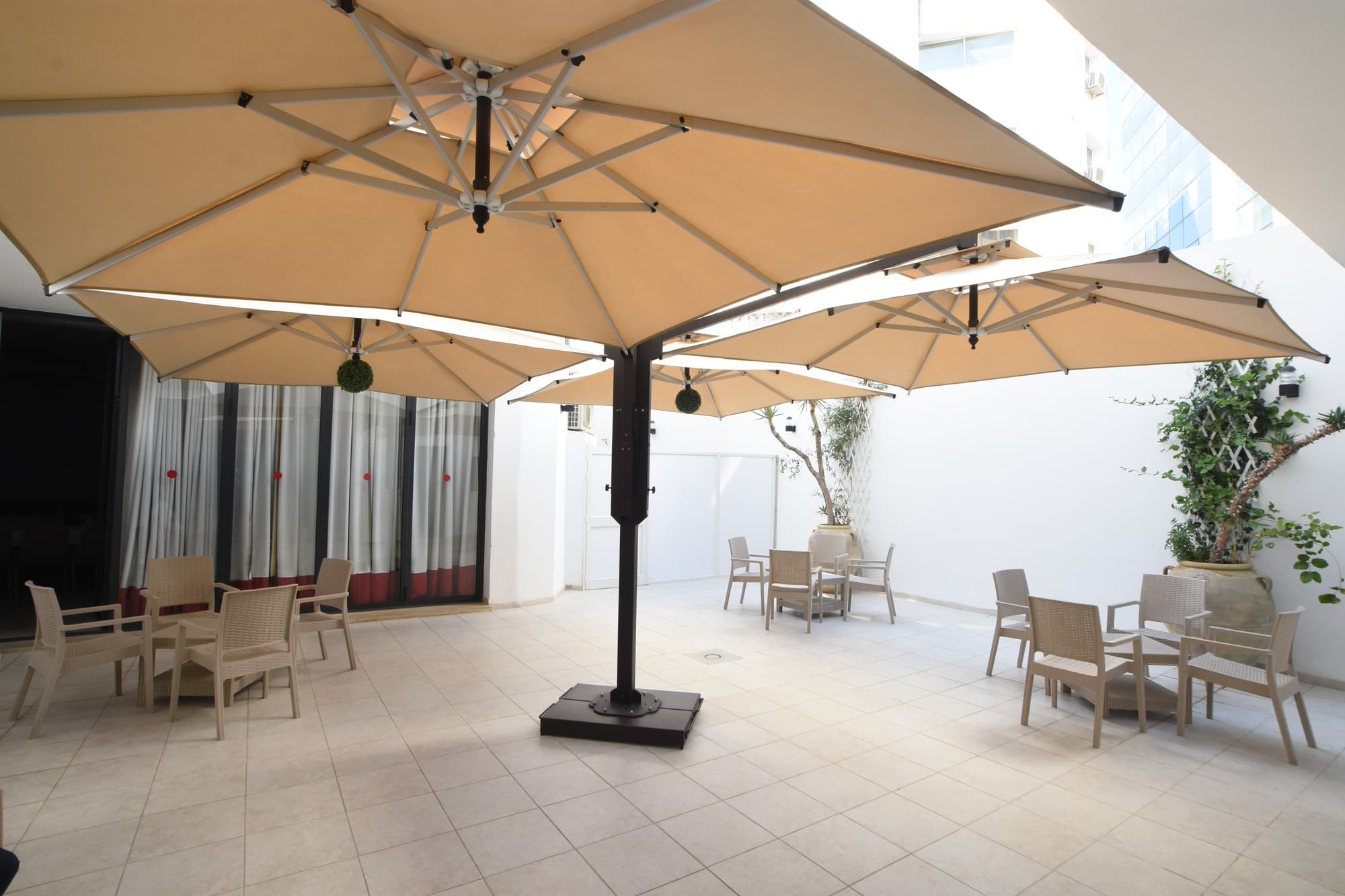 Downtown Tunis Hotel, Terrace