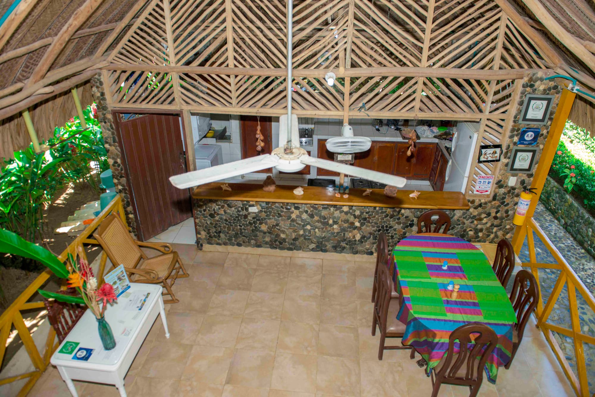 Posadas Ecoturisticas Seineken, Restaurant