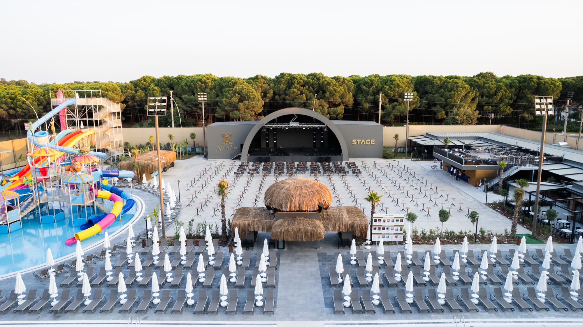 The X Belek, General view