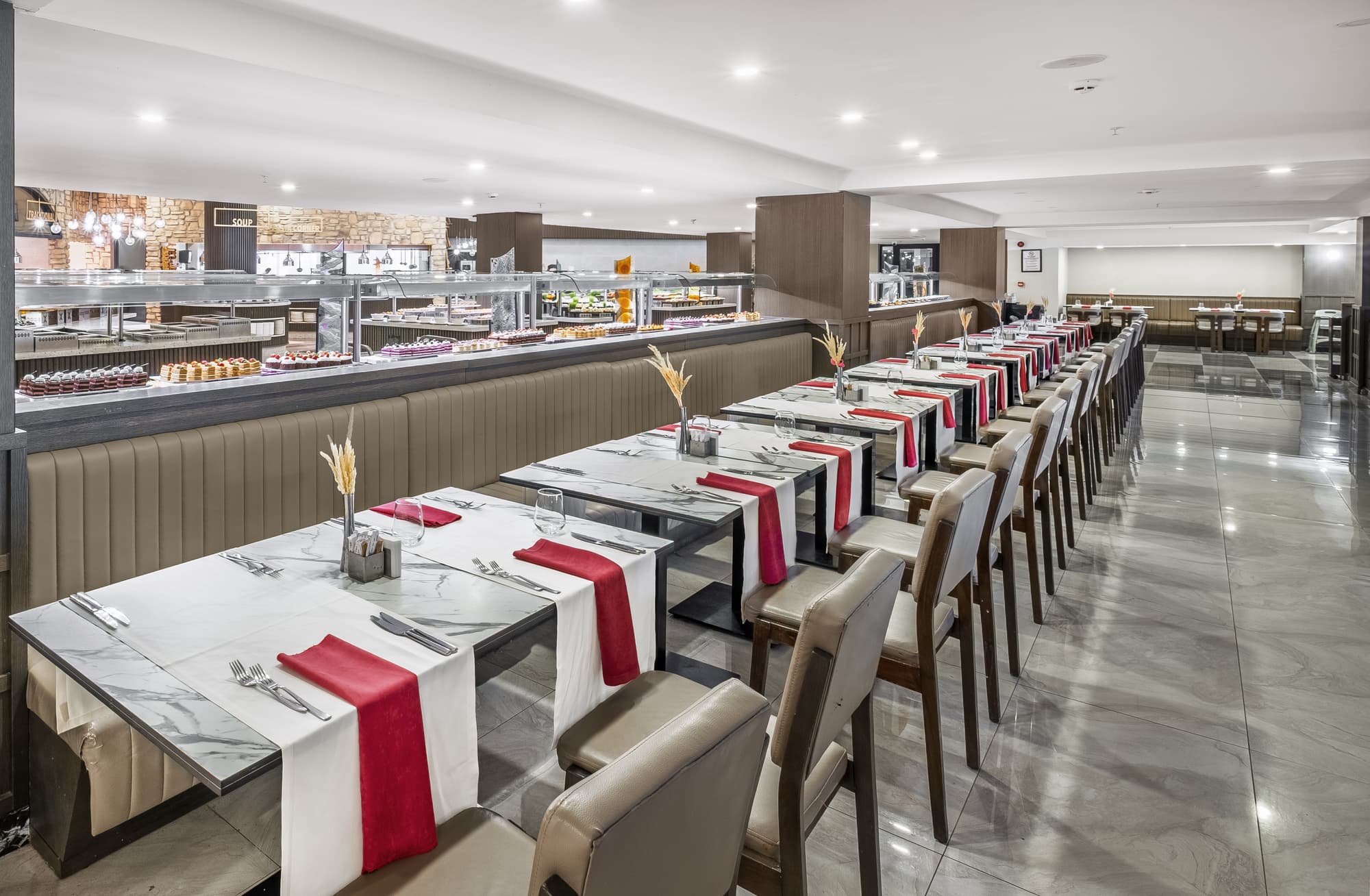 The X Belek, Restaurant