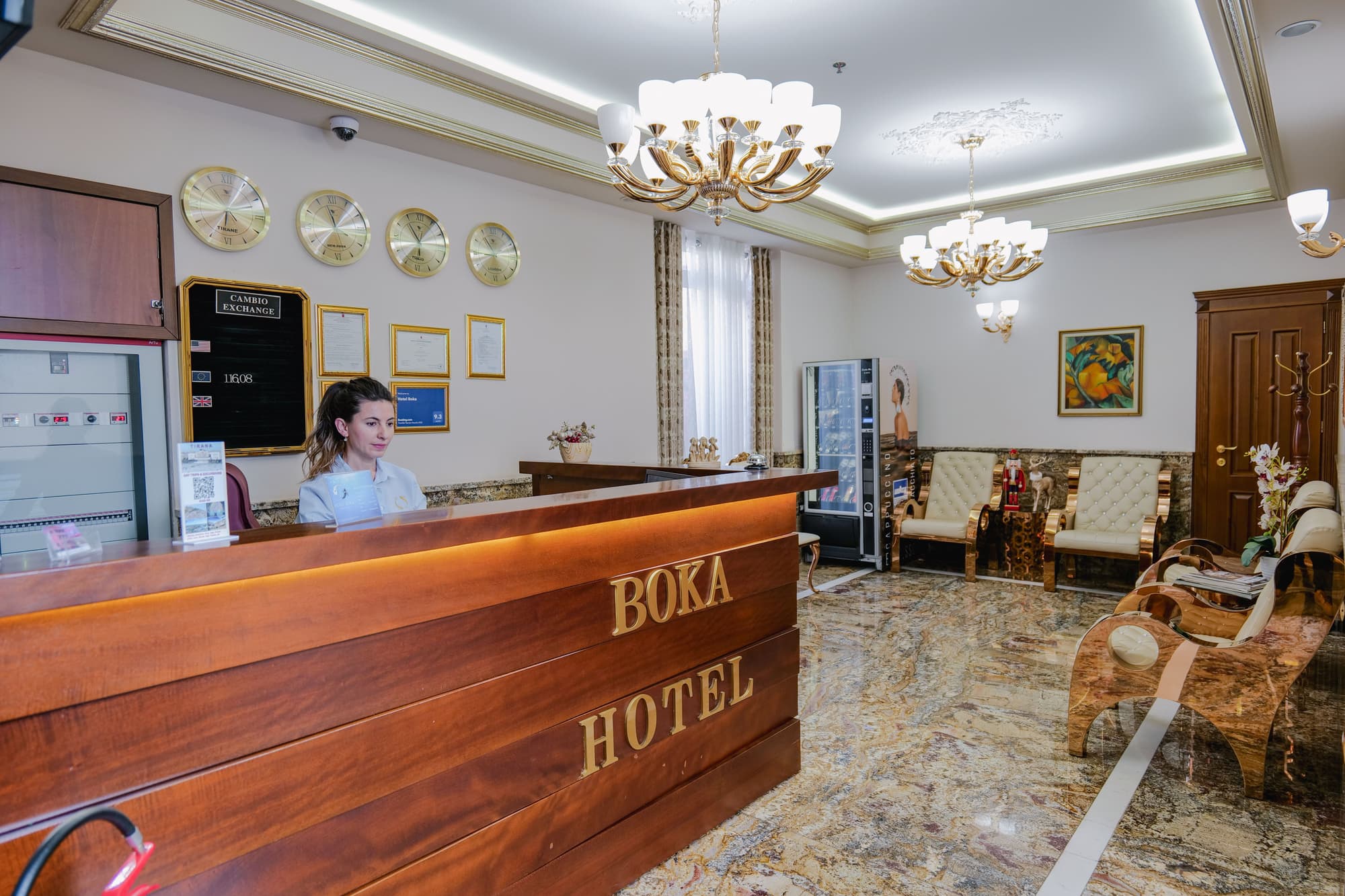 Hotel Boka, Lobby