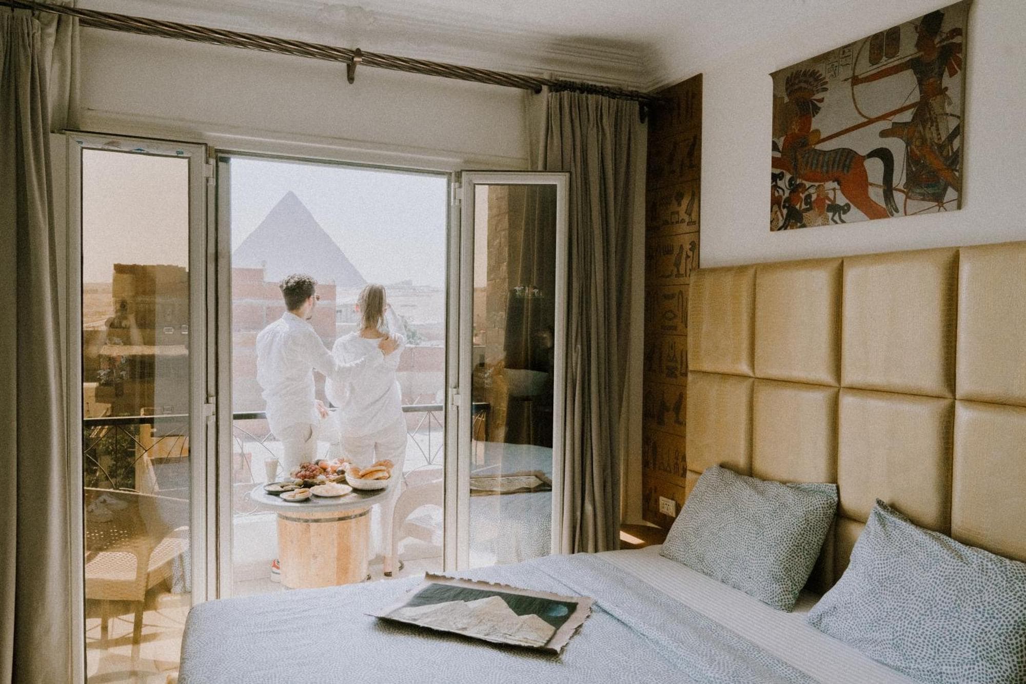 BrassJimmy pyramids view, 