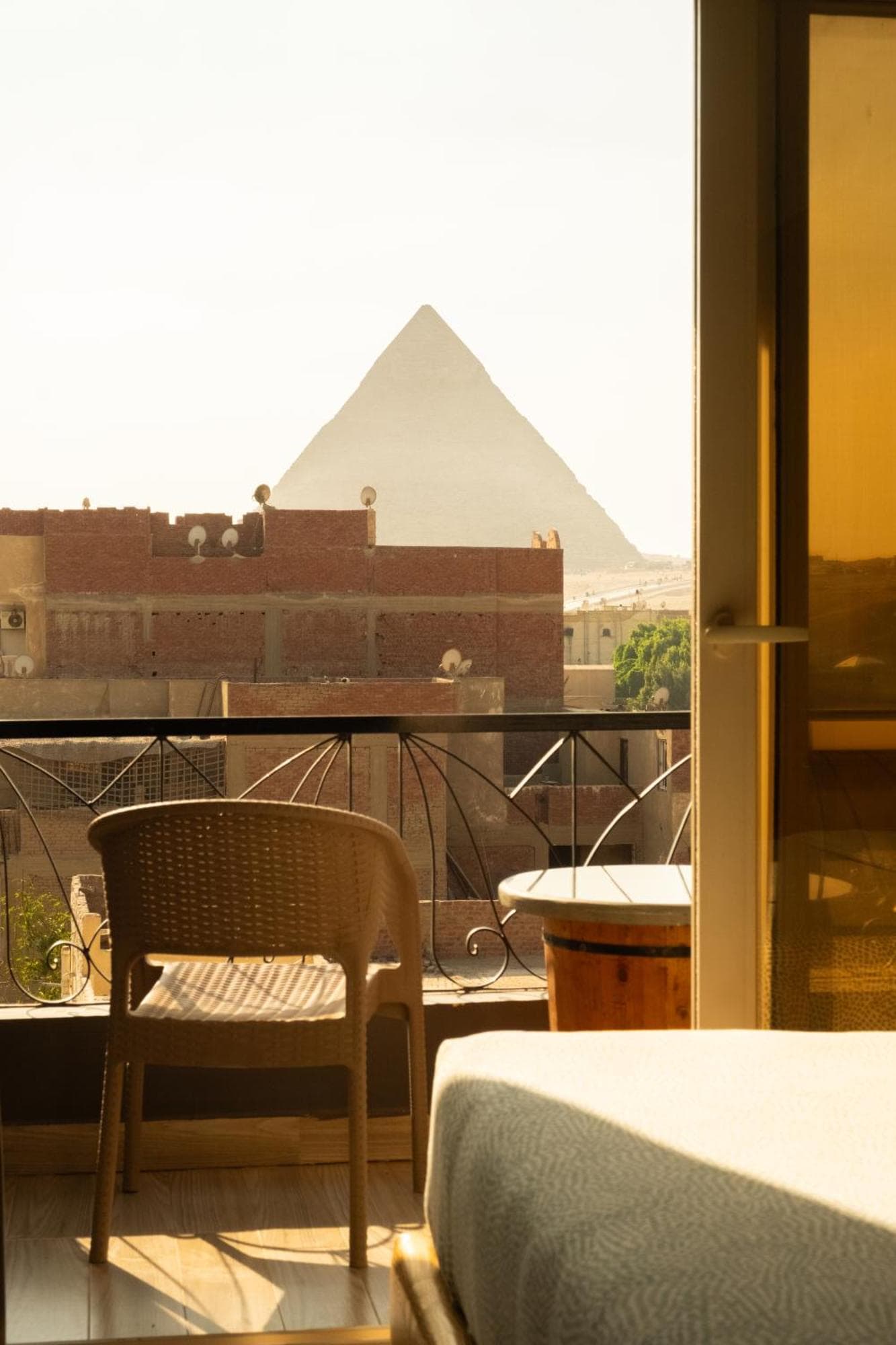 BrassJimmy pyramids view, 