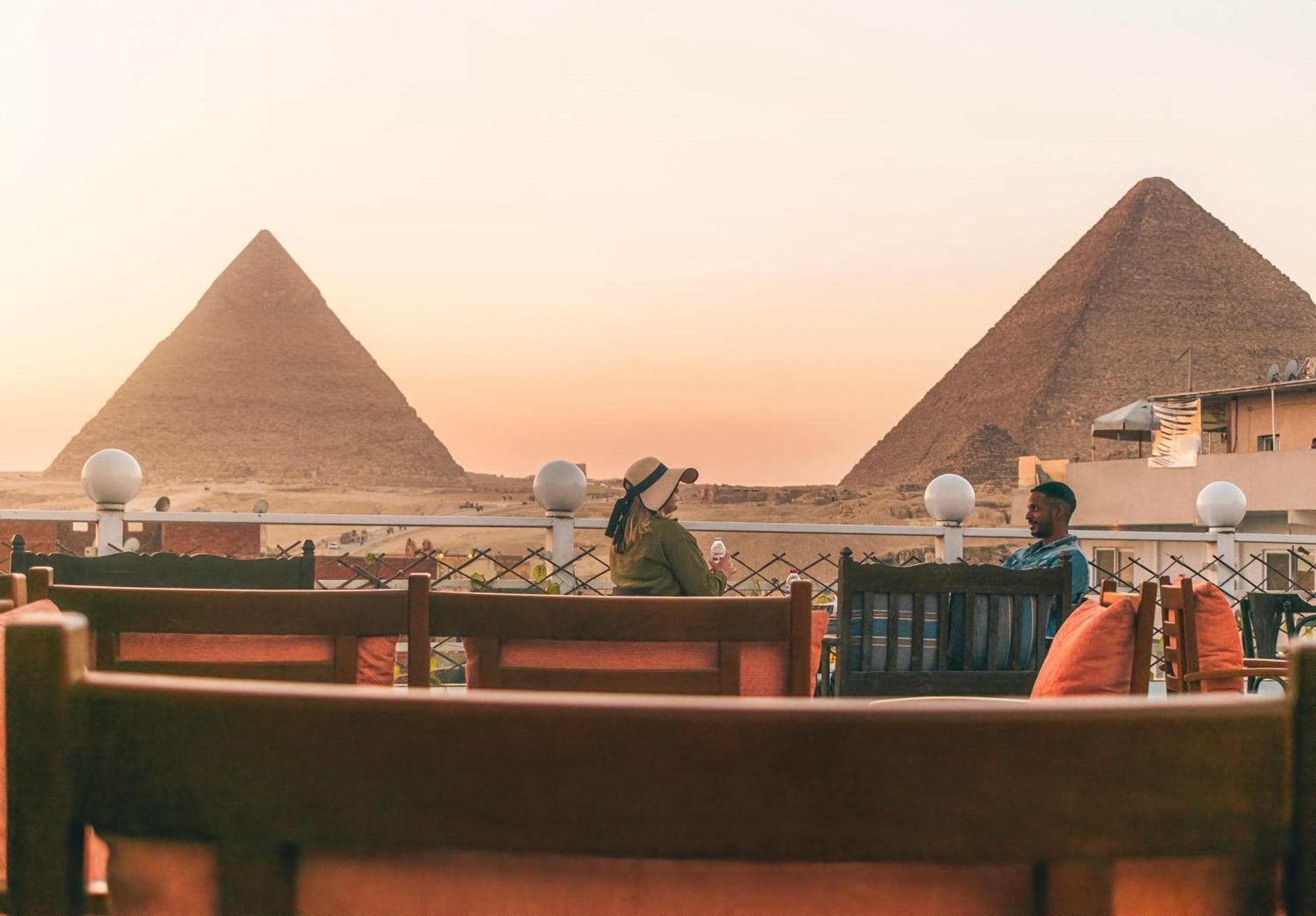 BrassJimmy pyramids view, 