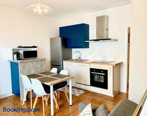 ApartHotel Riviera - BB Centre Ville - Merveilleux & Luxueux 2p AC avec Terrasse - TERRASSE BALCON DE L'ORANGERAIE, 