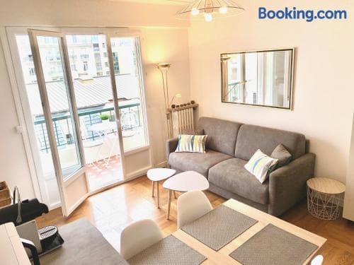 ApartHotel Riviera - BB Centre Ville - Merveilleux & Luxueux 2p AC avec Terrasse - TERRASSE BALCON DE L'ORANGERAIE, 