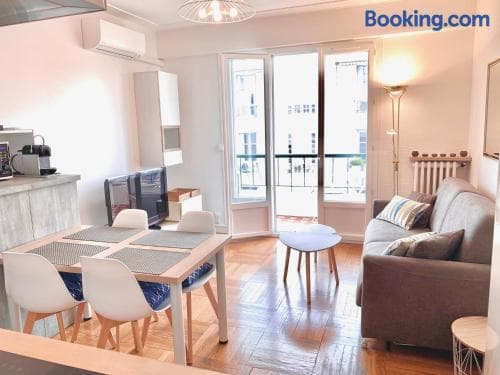 ApartHotel Riviera - BB Centre Ville - Merveilleux & Luxueux 2p AC avec Terrasse - TERRASSE BALCON DE L'ORANGERAIE, 