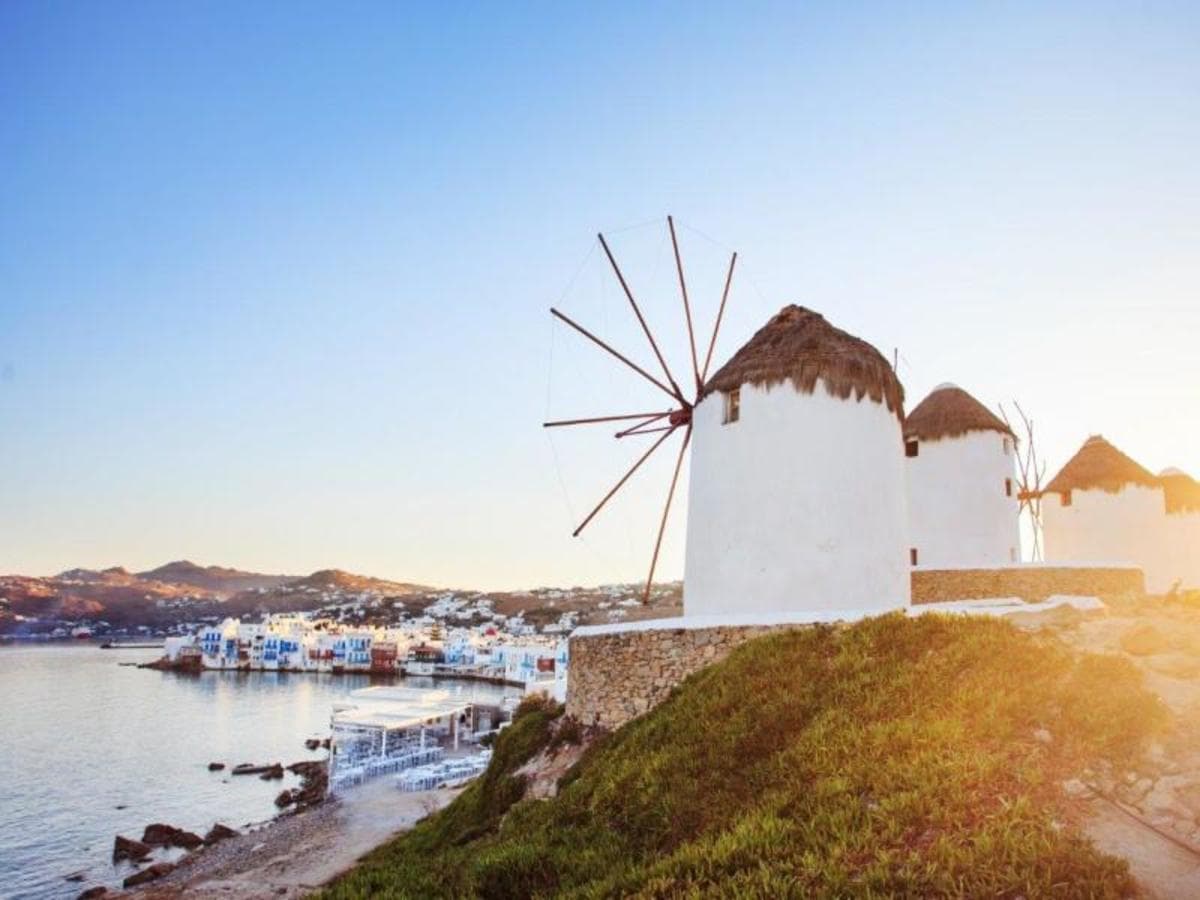 Island Hopping, The Cyclades Gems: Mykonos, Santorini