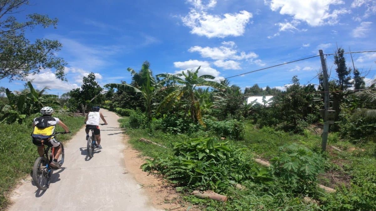 In bicicletta lungo il delta del Mekong (con guida in inglese)