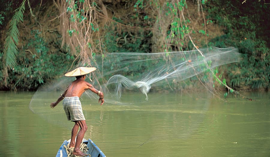 Rundreise "Kuching & Iban Langhaus"