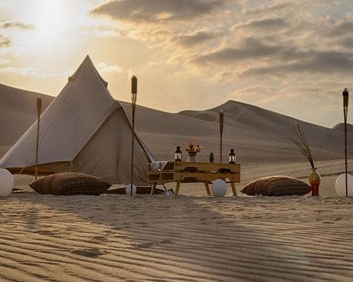 Lima Tasty y Glamping en el desierto de Ica