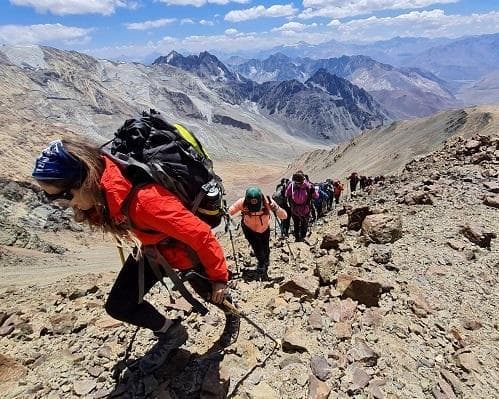 Expedición Avión de los Uruguayos - Trekking