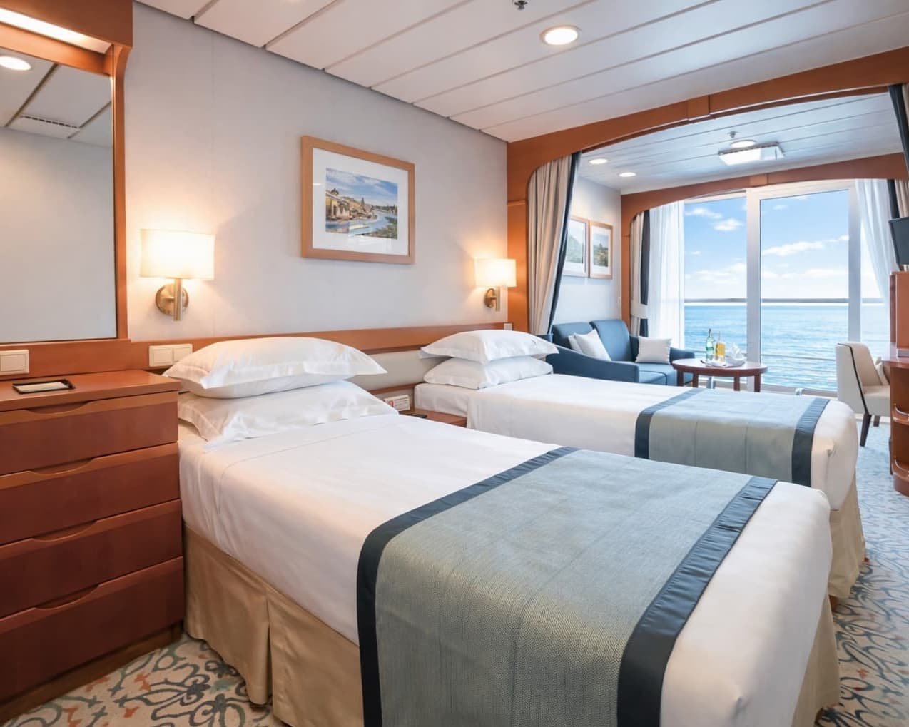 Cruzeiro no Mediterrâneo no Navio Buenavista 