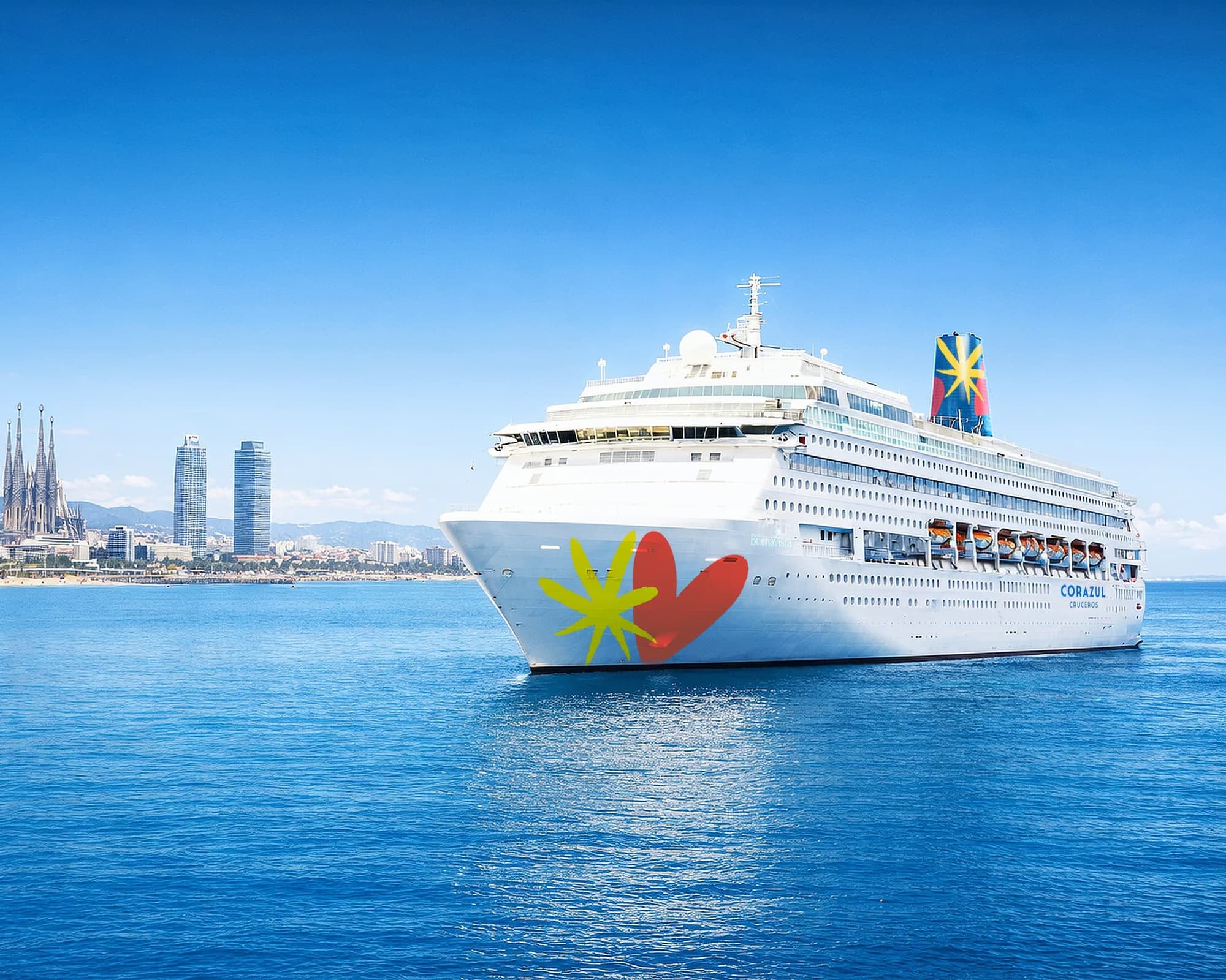 Cruzeiro no Mediterrâneo no Navio Buenavista 