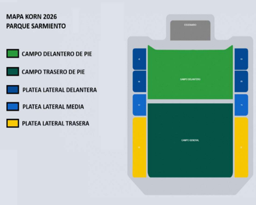 Korn - Parque Sarmiento, Bs As