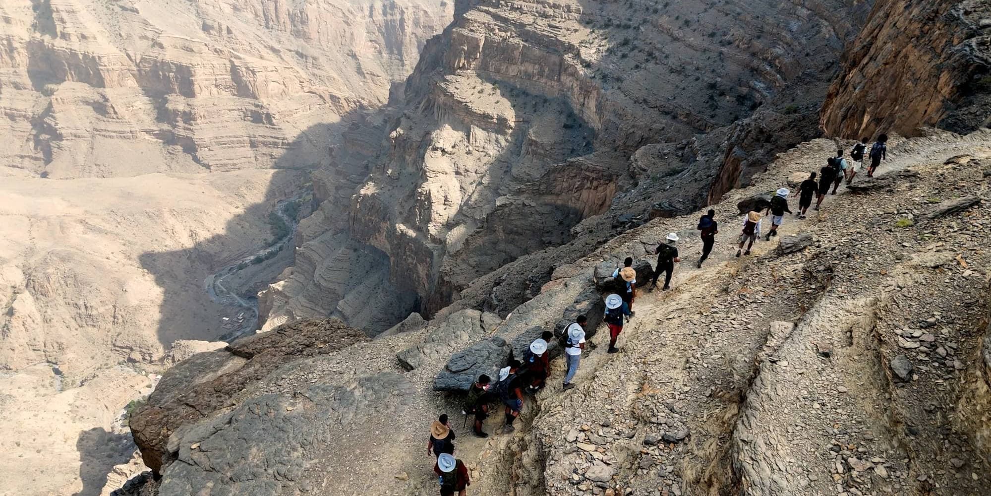 Day 2 – Balcony Walk, Via Ferrata & Jebel Al Surah