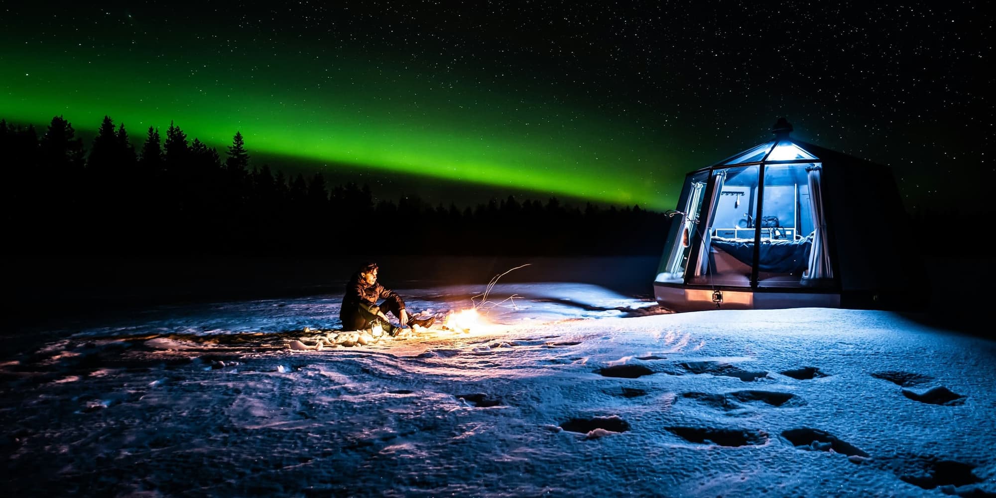 GIORNO 4: ROVANIEMI – NOTTE IN IGLOO DI VETRO