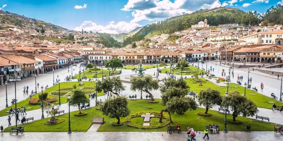 DAY 4. (Sunday) LIMA – CUSCO - City tour & nearby archaeological sites (Flight included) 