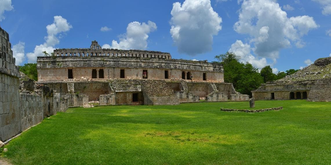 Puuc ruta, Calcehtok, Oxkintok och Kabah
