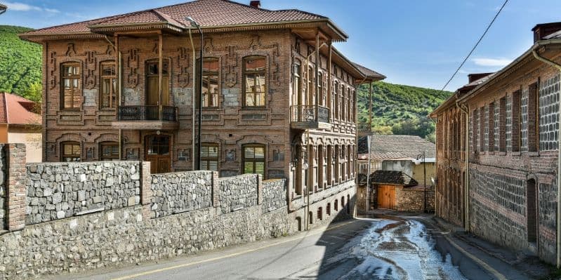 SHEKI / LAGODEKHI (ingresso in Georgia) / GREMI / TBILISI