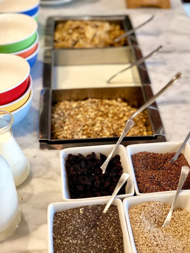 Cosmopolitano Hotel Boutique, Breakfast buffet