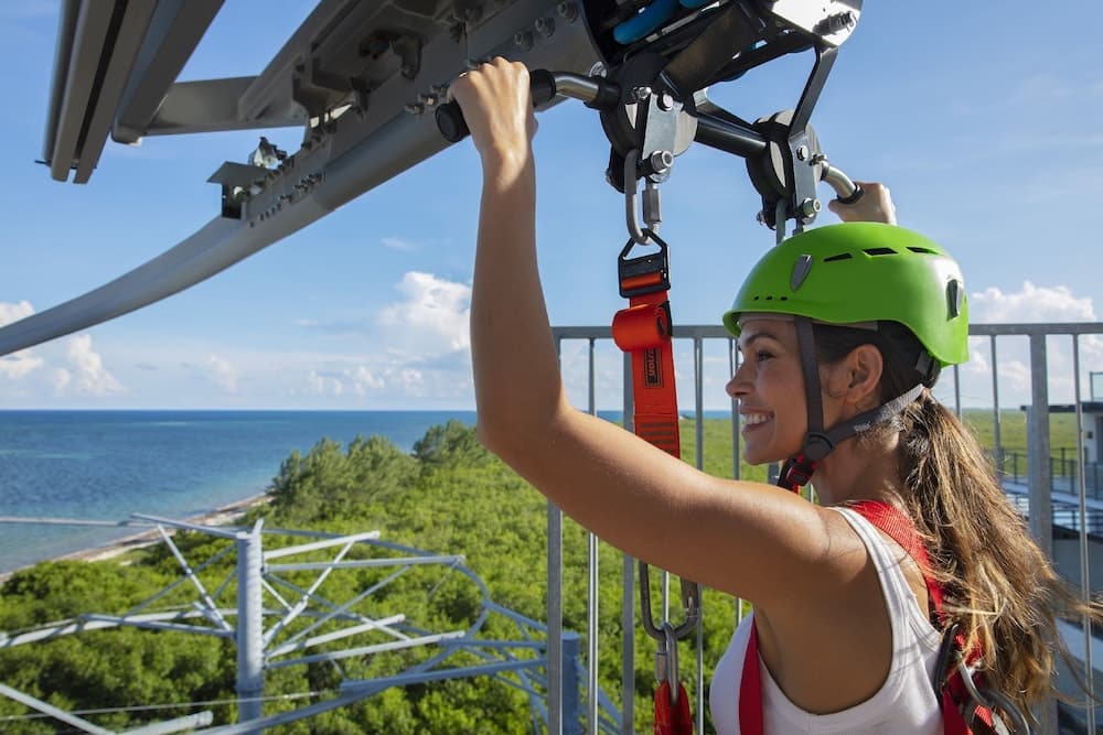 Dreams Natura Resort & Spa - All Inclusive, Ziplining