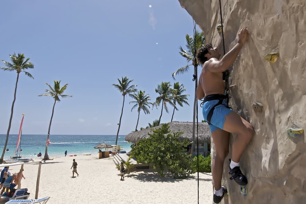 Ocean Blue & Sand Beach Resort - All Inclusive, Outdoor rock climbing