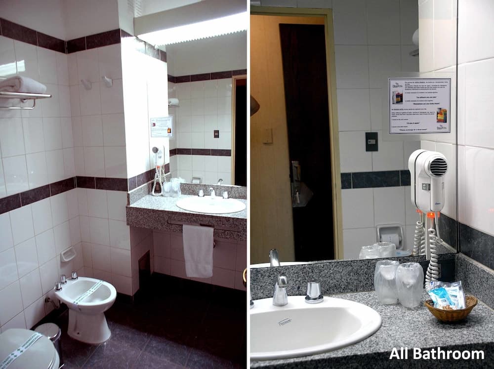 Hotel Francia, Cuarto de baño
