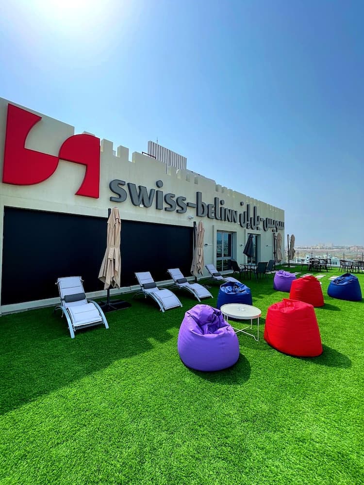 Swiss-Belinn Airport Muscat, Rooftop terrace