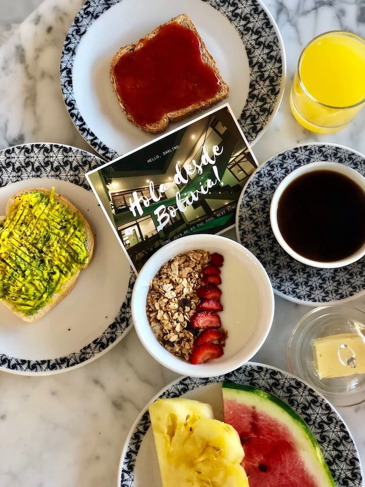 Cosmopolitano Hotel Boutique, Breakfast buffet