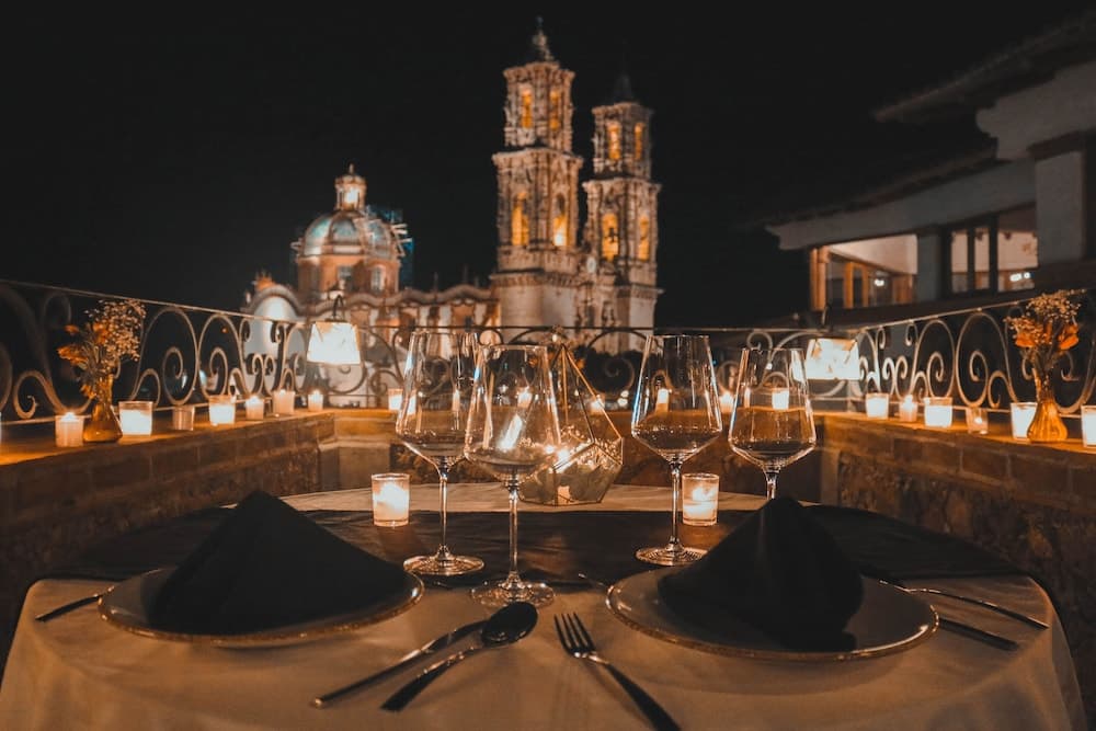 *Hotel Agua Escondida Taxco Centro, Rooftop terrace