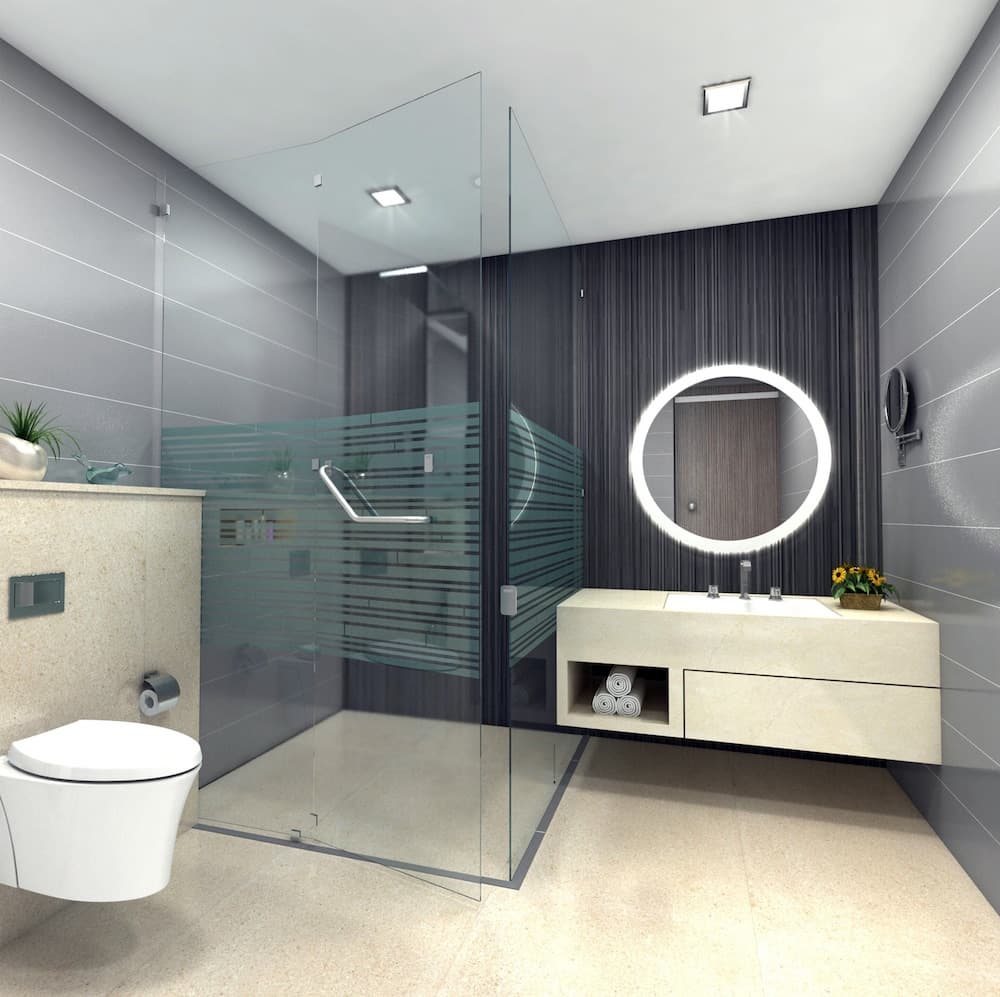 Citadines Al Ghubrah Muscat, Bathroom