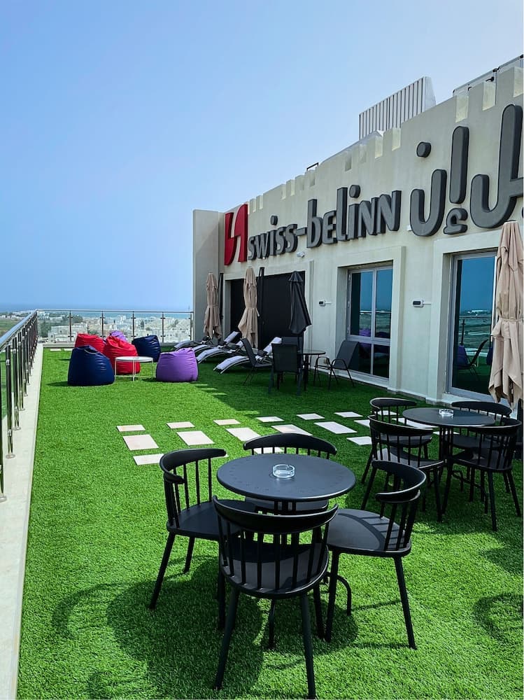 Swiss-Belinn Airport Muscat, Rooftop terrace