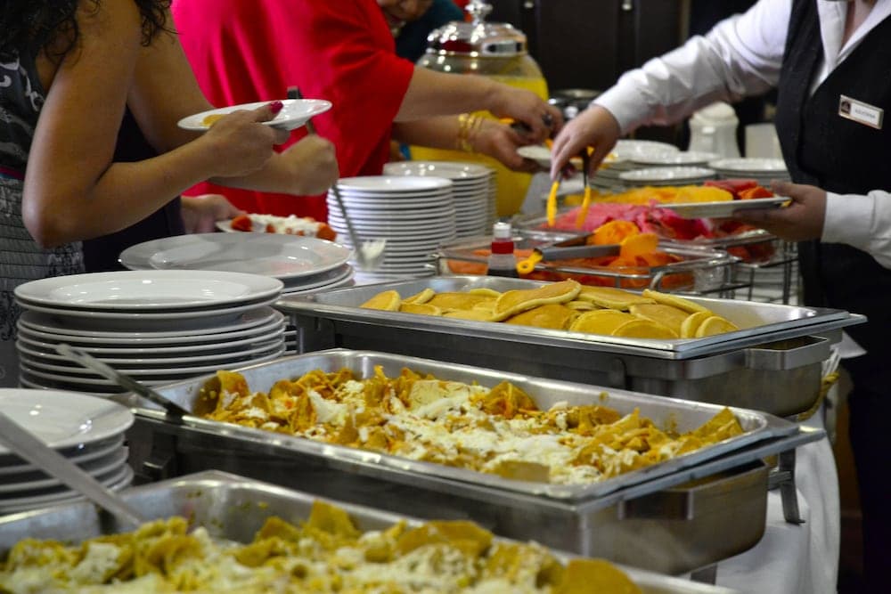 *Hotel Estoril, Breakfast buffet