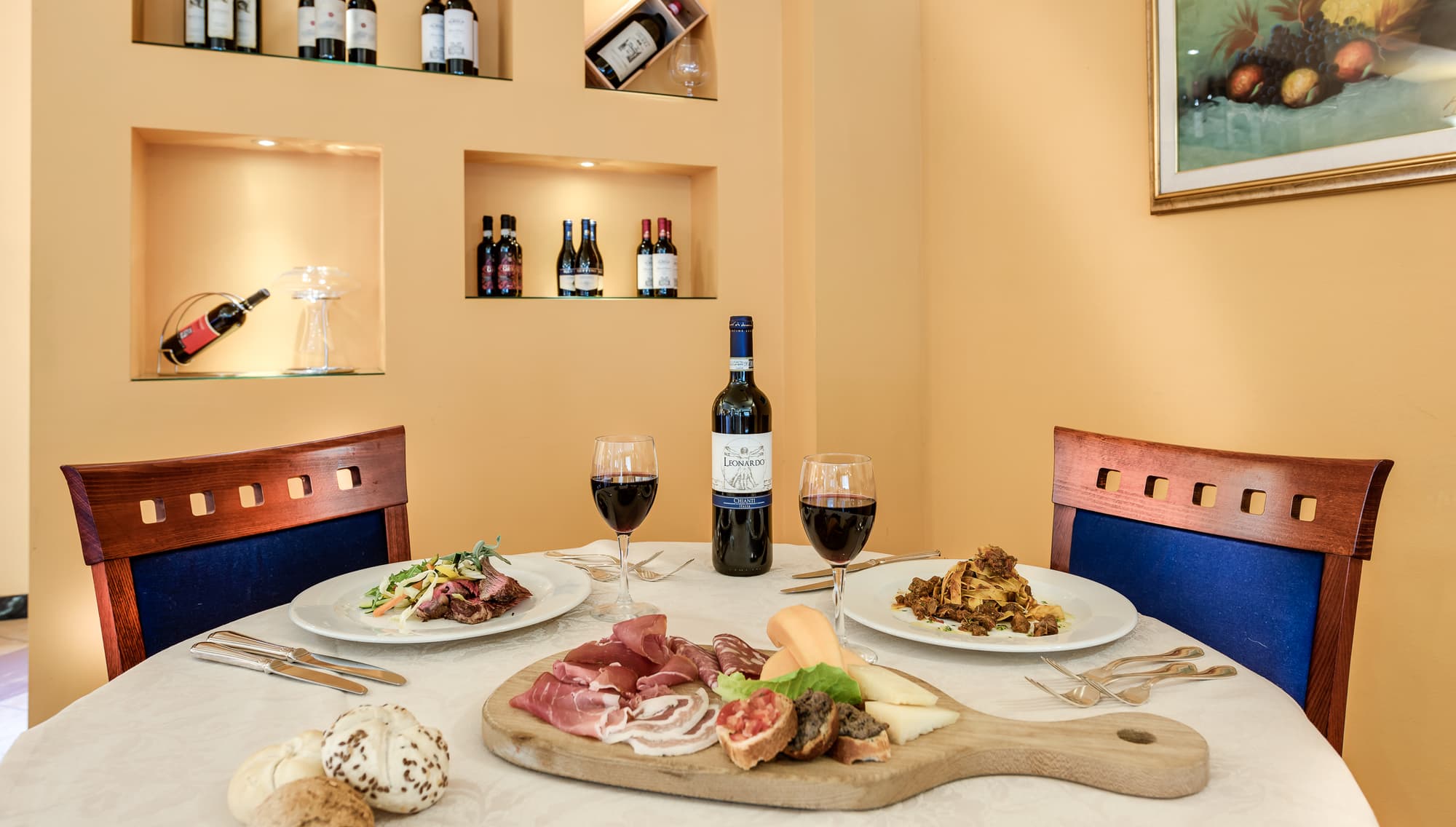 Da Vinci, Restaurant