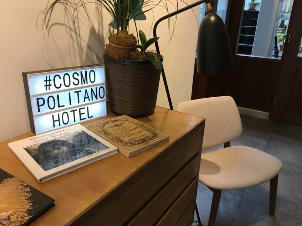 Cosmopolitano Hotel Boutique, Reception