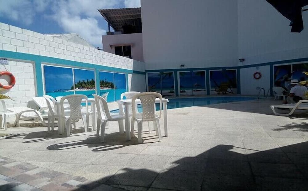 Hotel Verde Mar, Terrace/patio