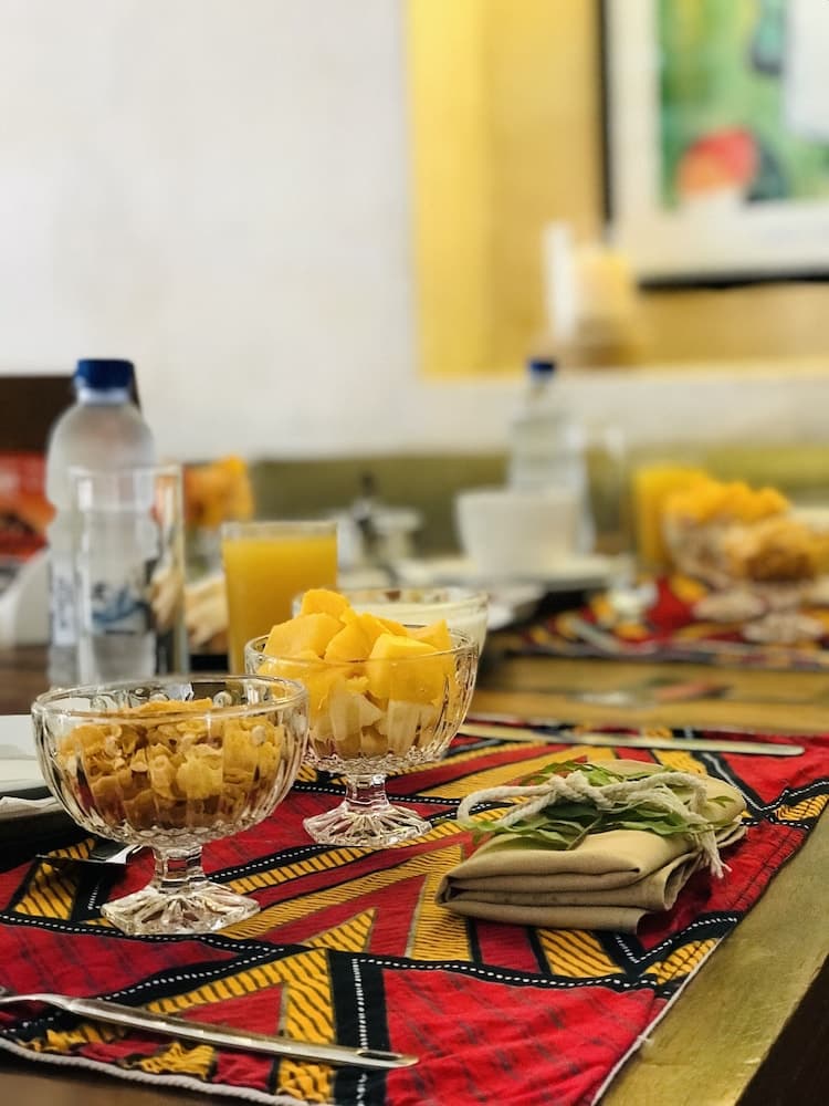 Café Central - Pousada, Buffet de café-da-manhã