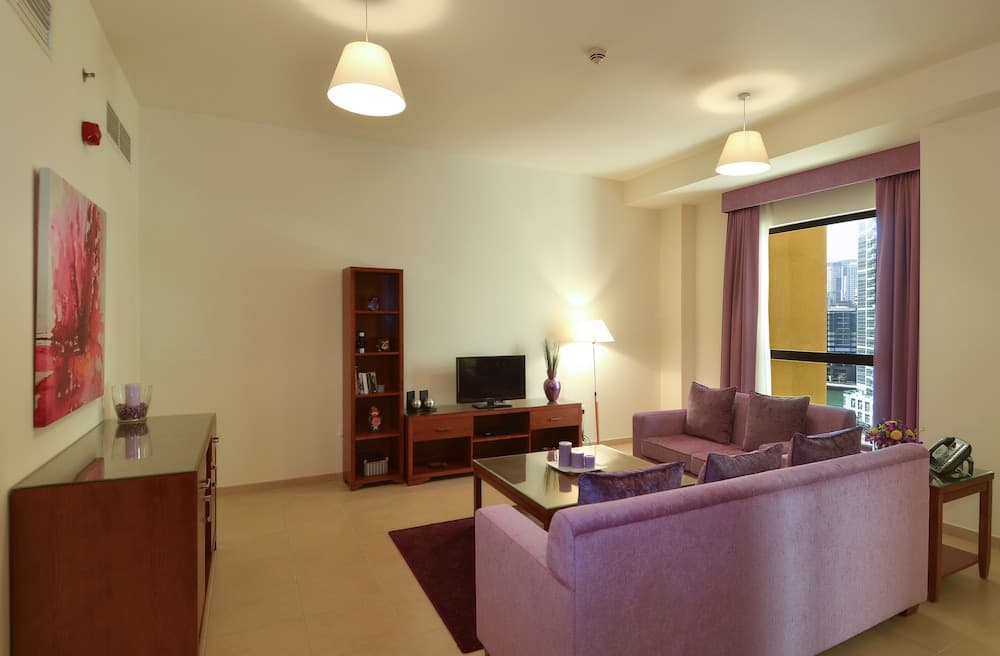 Roda Amwaj Suites, Living room