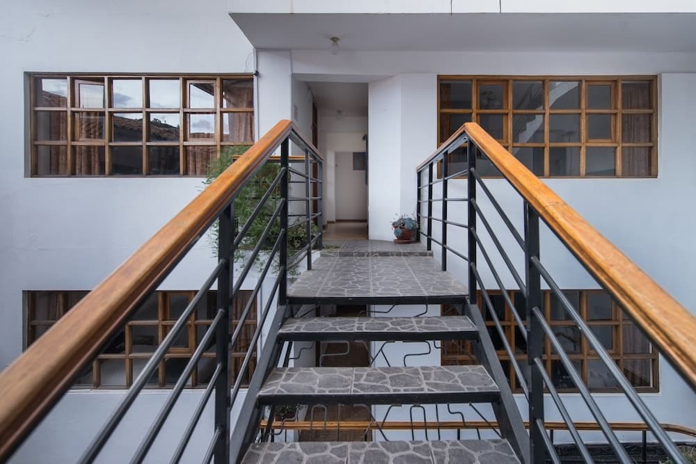 Intiwatana Hotel Boutique, Handrails in hallways