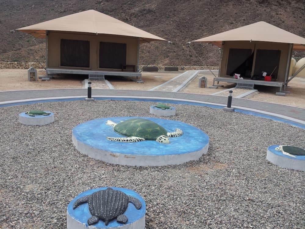 Ras Al Jinz Turtle Reserve, Property grounds