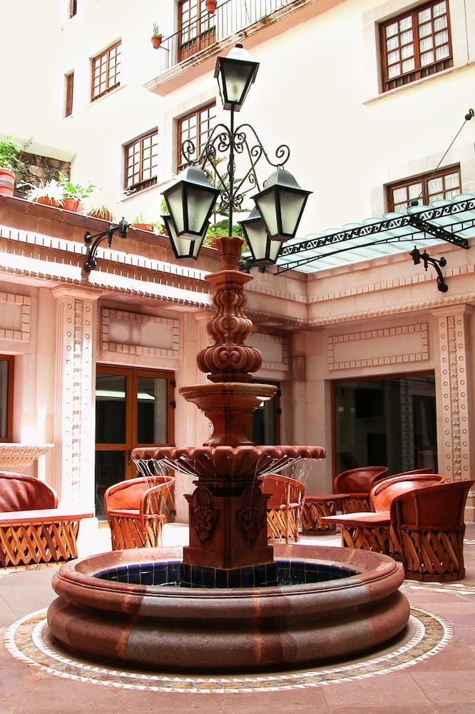 *Hotel Emporio Zacatecas, Terrace/patio