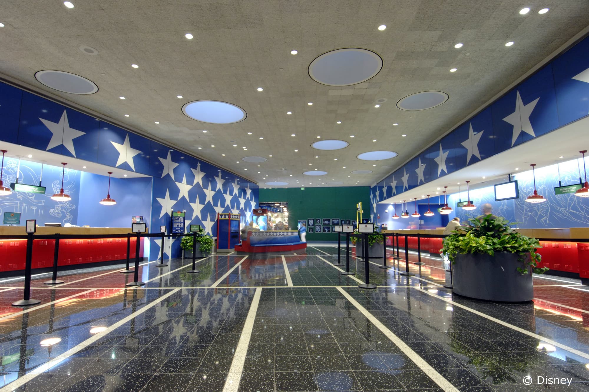 Disney's All Star Sports Resort, Lobby