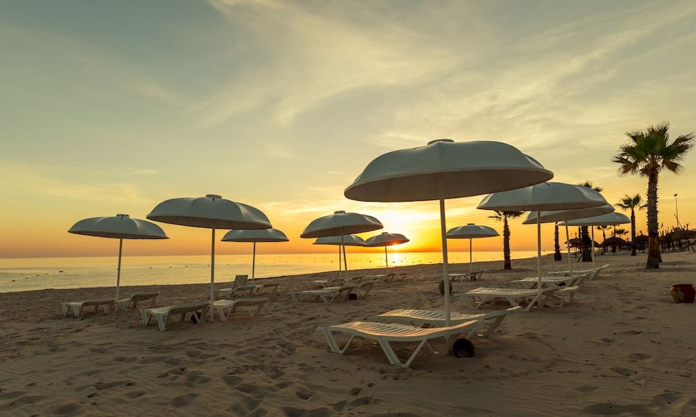 El Mouradi Port El Kantaoui, Beach