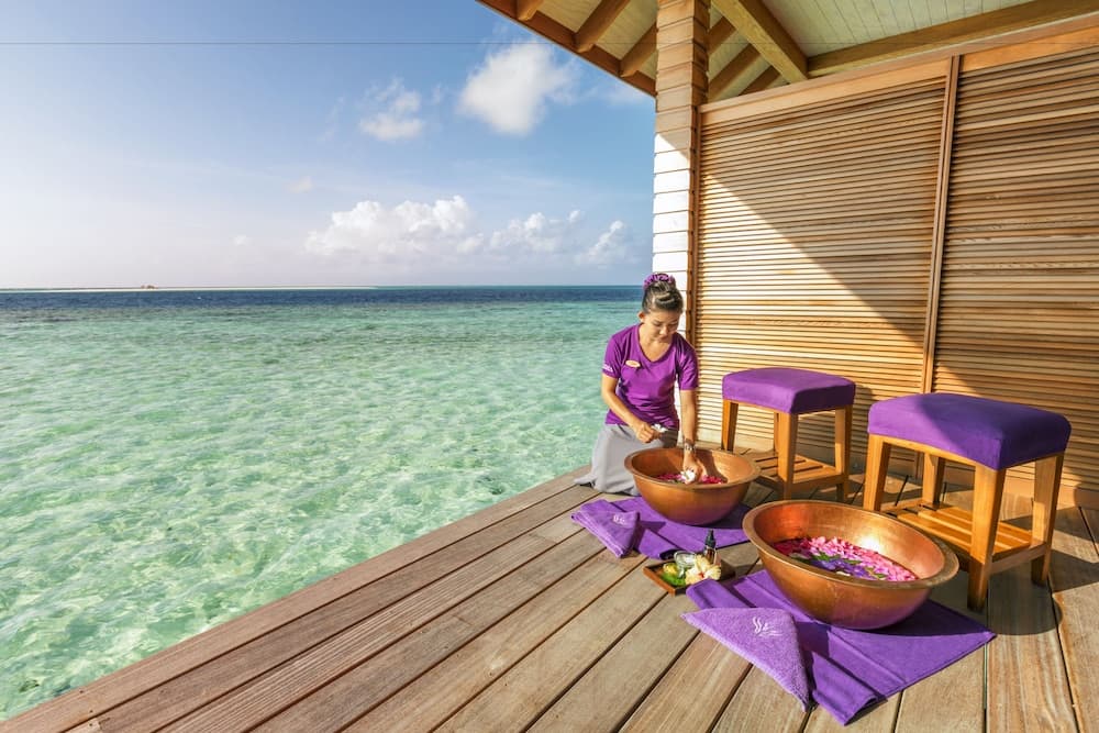 Hurawalhi Island Resort, Spa treatment