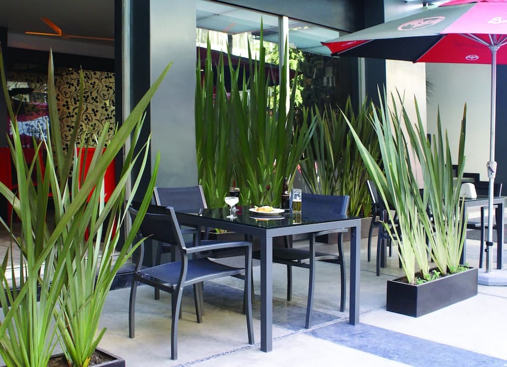 *Regente Hotel, Outdoor dining