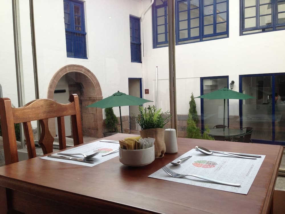 Tierra Viva Cusco Centro, Outdoor dining