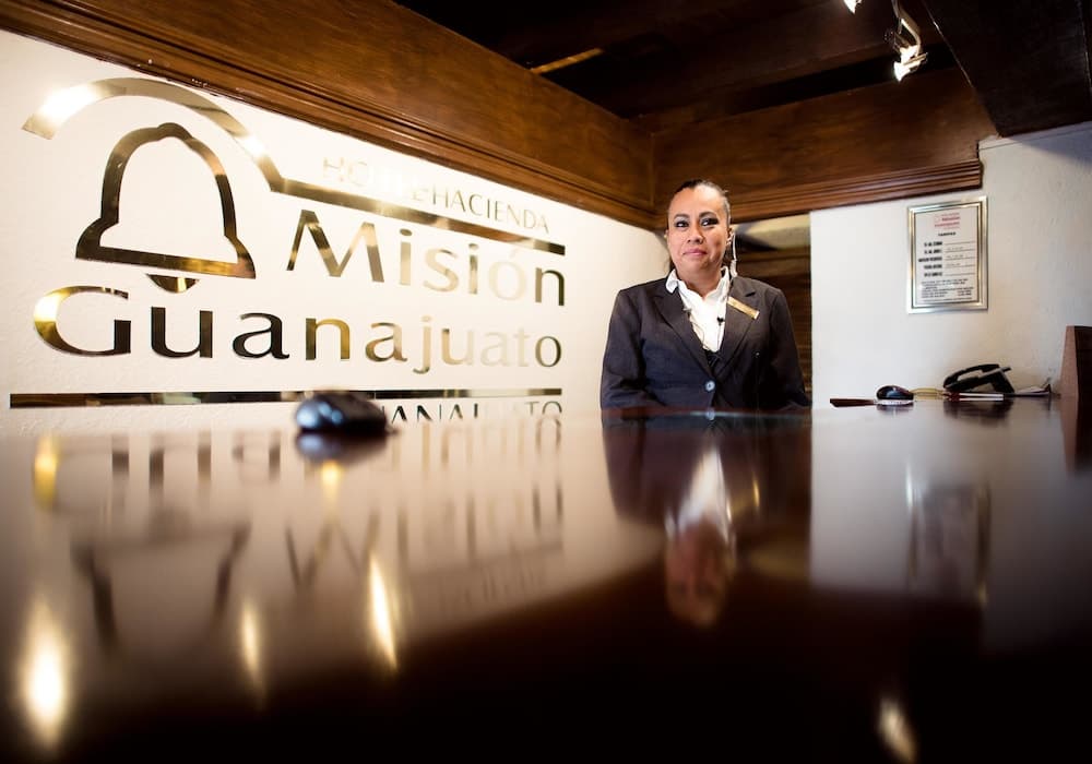 Hotel Misión Guanajuato, Reception